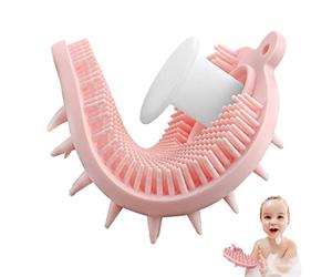 Flyhorse 5 Pcs Cepillo Champú Silicona Cabello | Cepillo de Masaje para bebé Que se Puede Colgar,Masajeador de Cuero cabelludo, Exfoliante para Eliminar la caspa, cerdas de Silicona Suave, llega