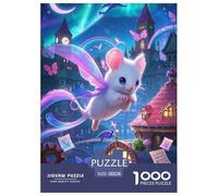 Flying Ardilla Puzzles Imposible,desafío for Adults Entretenimiento Creativo 1000 Piezas Obra De Arte De Juego De para Adultos Y Niños A Partir De 12 Años 38x26cm/1000pcs