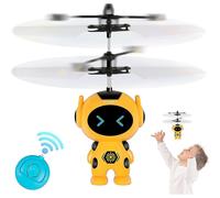 Flying Ball Toys Infrared Induction Colorful Built-in Led Rc Robot Drone Toy Indoor Outdoor Games Toys for Kids Boys Girls 3 4 5 6 7 8 9 10 Year Old B