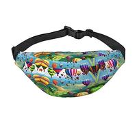 Flying Bees Daisy Honey Travel Running - Bolso bandolera grande para hombre y mujer, Globos de aire caliente, Talla única, Mochila casual