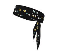 Flying Birds - Diadema deportiva que absorbe el sudor, unisex, adecuada para viajes al aire libre y varios deportes.