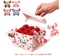 Flying Butterfly Box, Exploding Butterfly Gift, Sorprise Birthday Box, Butterfly Present, Sorprise Birthday Box Novel Butterfly Exploding Present Box For Family Friends Lovers