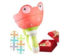 Flying Disc - Catching Toy Frog Launcher Outdoor Game | Design Easy Grip Catching Disc for Kids, Teens, Family Activity, Fun Yard, Playtime Exercise or Adventure Use, 14x23cm