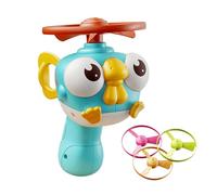 Flying Disc Toy, Flying Saucer Launch Playset, 5.31x4.72in Interactive Catching Outdoor Plaything, Backyard Games with Spinners, Sports Fun for Boys and Girls