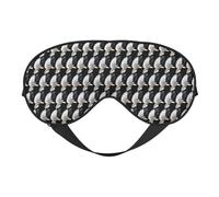 Flying Dove - Máscara de ojos opaca suave de doble uso para dormir, bloquea la luz y eficiencia