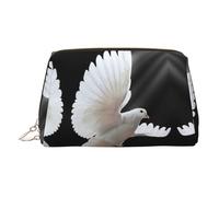 Flying Dove - Organizador de maquillaje listo para viajar, bolsa de aseo portátil para mujer, Gold, Talla única, Neceser