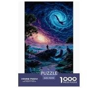 Flying Dragón Puzzle 3D 70x50cm/1000pcs Juego Creativo Y Relajante Educativo para Todos Regalo De Decoración Hogareña