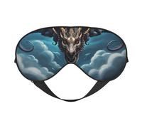 Flying Dragon Soft Eye Mask. Unisex, cómodo y transpirable, adecuado para el descanso diario. Te ayuda a entrar rápidamente en un sueño profundo.