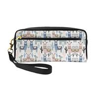 Flying Eagle Print - Mini bolsa de maquillaje portátil, versátil y compacta, perfecta para tus artículos esenciales, Cactus tropical Animal Lama, Talla única