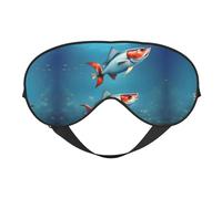 Flying Fish in The Ocean - Antifaz unisex ultrasuave con bloqueo de luz para una comodidad óptima para dormir