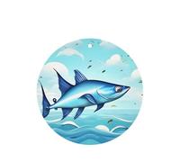 Flying Fish In The Oceans - Ambientador para coche, 10 piezas, hojas aromáticas, accesorios para colgar el coche con cuerdas para decoración