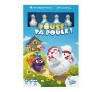 Flying Games Pouss' tu gallina | Juego de Mesa Familiar a Partir de 5 años | 2 a 4 Jugadores | Carrera de Habilidad y Riesgo