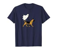 Flying Ghost Walking Belgian Malinois - Perro Mamá Papá Mascota Camiseta