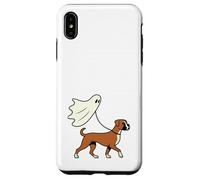 Flying Ghost Walking Boxer Dog - Dog Mom Dad Pet Carcasa para iPhone XS MAX