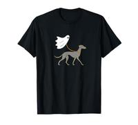 Flying Ghost Walking Italian Greyhound - Perro Mamá Papá Mascota Camiseta