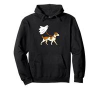 Flying Ghost Walking Jack Russel Terrier - Perro Mamá Papá Mascota Sudadera con Capucha