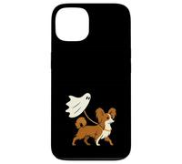 Flying Ghost Walking Papillon - Perro Mamá Papá Mascota Carcasa para iPhone 13