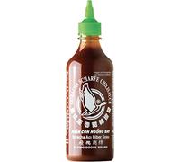 FLYING GOOSE Sriracha Chili Sauce, la original, picante, gorra verde, salsa de condimento picante de Tailandia, 1 x 455 ml