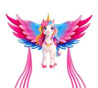 Flying Hoofer Cometa de unicornio: extremadamente fácil de volar, ideal para principiantes y adultos