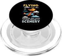 Flying is Just Walking but with Way Better Scenery PopSockets PopGrip para MagSafe