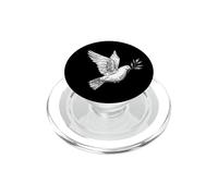 Flying Lonesome Peace, Paloma, Paloma, pájaro, Regalo para Hombre y Mujer PopSockets PopGrip para MagSafe