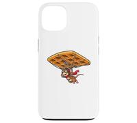 Flying Mouse Pilot Waffle Sweet Design Carcasa para iPhone 13