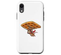 Flying Mouse Pilot Waffle Sweet Design Carcasa para iPhone XR