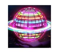 Flying Orb Ball (Upgraded) Flying Ball Boomerang Ball Dazzling Light Endless Tricks Cool Toys Gifts for 6 7 8 9 10 Year Old Kids Purple