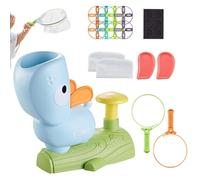 Flying Saucer Launcher Toys - Pop -up - Juego Manual para Exteriores | coordinación Stem Hand Eye, sin Pilas, ABS Seguro, Juego Familiar en Interiores al Aire Libre, per