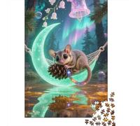 Flying Squirrel Puzzle 1000 Piezas Adultos Juego De Pasatiempo Creativo Colorido Regalos A Partir De 14 Años 1000pcs (75x50cm)