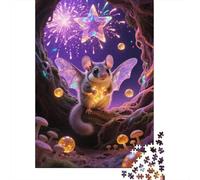 Flying Squirrel Puzzle 1000 Piezas Adultos Juego De Pasatiempo Creativo De Madera Regalos A Partir De 14 Años 1000pcs (75x50cm)