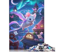 Flying Squirrel Puzzle Imposible,desafío for Adults Juego Educativo 1000 Piezas Obra De Arte De Juego De para Adultos, Regalos A Partir De 14 Años 1000pcs (38x26cm)