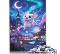 Flying Squirrel Puzzle Imposible,desafío para Adultos Entretenimiento Creativo 1000 Piezas Obra De Arte De Juego De para Adultos, Regalos A Partir De 14 Años 1000pcs (38x26cm)