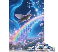 Flying Squirrel Puzzles De 1000 Piezas para Adultos Y Niños A Partir De 12 Años 1000pcs (75x50cm)