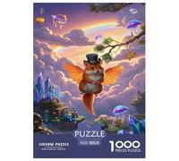 Flying Squirrel Rompecabezas Imposible,desafío for Adults Juego Educativo 1000 Piezas Obra De Arte De Juego De para Adultos Y Niños 38x26cm/1000pcs