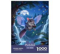 Flying Squirrel Rompecabezas Imposible,desafío para Adultos Entretenimiento Creativo 1000 Piezas Obra De Arte De Juego De para Adultos Y Niños A Partir De 12 Años 38x26cm/1000pcs