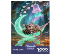 Flying Squirrel1000 Piezas Puzzleanimal Rompecabezas Inteligentes Challenge Puzzle Adultos Y Niños +14 Años Colores Variados38x26cm/1000pcs