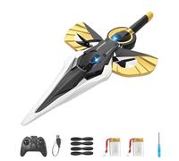 Flying Sword RC Glider, Remote Flying Sword, 2025 New Stunt Remote-Controlled, with Autopilot & Gyro Stabilizer, 3-Speed Control, Lightweight Easy to Fly RC Glider for Teens (Handle Style,#1)