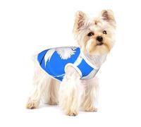 Flying White Goose - Chaleco de algodón para perros pequeños, transpirable, suave y cómodo, para gatos y perros