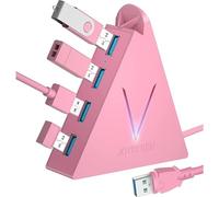 FlyingVHUB 4-Port USB 3.0 Data Hub Rosa