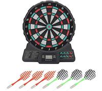 FLYIODFCXV Disco de Dardos, Tablero de Dardos con Ventana y Pantalla LCD música for Adultos, Tablero electrónico, Conveniente for 1 a 8 Jugadores en casa un Lugar público