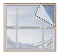 FLYIODFCXV Marcos retro, Kit de aislamiento ventanas Película térmica burbujas Contra el calor en interiores Mantiene frío afuera Tormenta Cálido invierno y fresco verano(95x170cm)