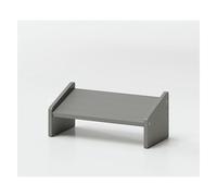 FLYIODFCXV reposapiés, Taburete de Cocina, baño, Material Madera Maciza, diseño Antideslizante, ángulo Duradero y Ajustable(Gray,43 * 25 * 20cm)