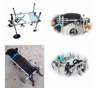 FLYIODFCXV Silla de Ruedas para Perros Carro de Movilidad Ajustable for Perros, Herramienta asistida, Dispositivo Ayuda for la rehabilitación Cuatro Ruedas(L)