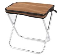 FLYIODFCXV Taburete for Acampar al Aire Libre(Brown)