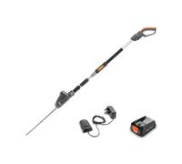 Flymo UltraCut Reach 420 18 V Cortasetos telescópicos inalámbricos con Potencia de 18 V para Todas Las baterías, Corte de 42 cm con Rango extraíble de 3 m, Cabeza 90 Grados, Potencia