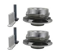 Flynsu Par de Juegos de Rodamientos de Rueda Premontados con Cubo de Rueda Compatible con A5 A4 A8 A7 A6 Q5 2.0 2.8 3.0 3.2 8T3 4G2 8F7 8KH 8K0407613B 4H0498625B