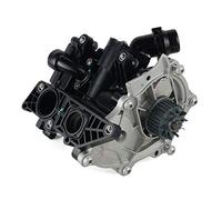 Flynsu Regulador de refrigerante con bomba de agua compatible con A1 A3 A4 Q5 G0lf Ti-guan Super-b 06L121111J 06K121011B