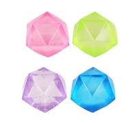 FLYPOP'S - Bola Diamante Antiestrés - Juego de Feria - 037211 - Color Aleatorio - Polímero a Base de Azúcar - Niño - Adulto - Rehabilitación - Ansiedad - Juguete Sensorial - A Partir de 3 años