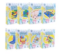 FLYPOP'S - Juego de Viaje - Jugar en Grupo - 141925 - Modelos Aleatorios - Plástico - Juegos de Mesa - Niño - Adulto - Regalo - Cumpleaños - 20 cm x 15 cm - A Partir de 3 años